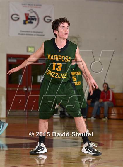 Thumbnail 3 in Mariposa County vs. Brookside Christian (CIF SJS D5 Playoffs) photogallery.