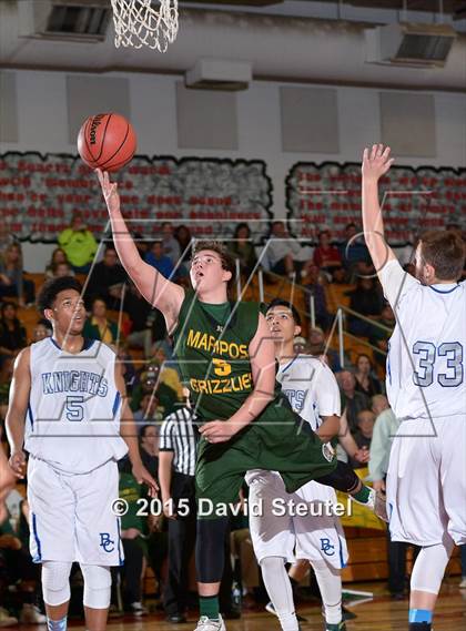 Thumbnail 2 in Mariposa County vs. Brookside Christian (CIF SJS D5 Playoffs) photogallery.