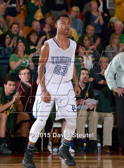 Thumbnail 2 in Mariposa County vs. Brookside Christian (CIF SJS D5 Playoffs) photogallery.