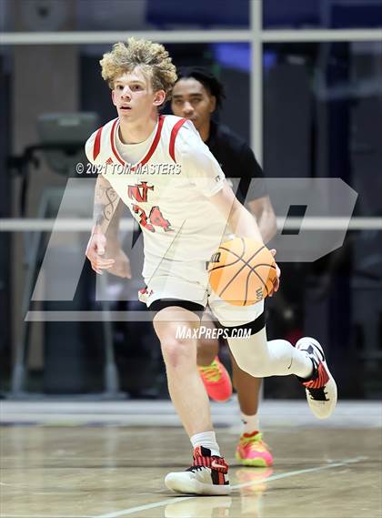 Thumbnail 1 in Northside Christian Academy vs. Combine Academy (@ Carmel Christian) photogallery.