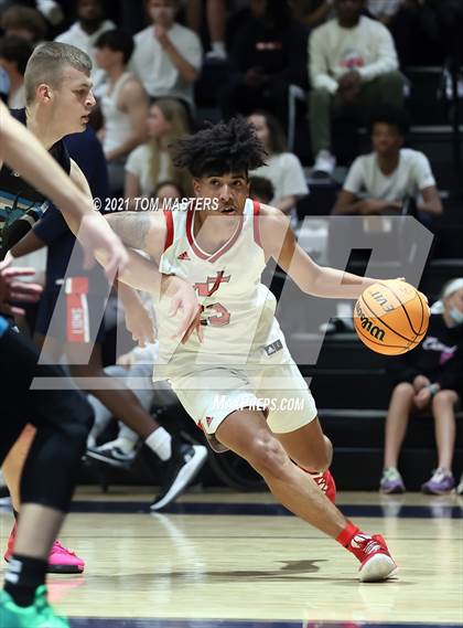 Thumbnail 1 in Northside Christian Academy vs. Combine Academy (@ Carmel Christian) photogallery.