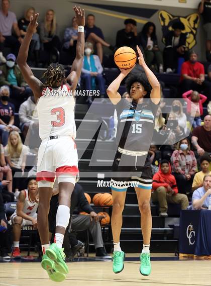 Thumbnail 3 in Northside Christian Academy vs. Combine Academy (@ Carmel Christian) photogallery.