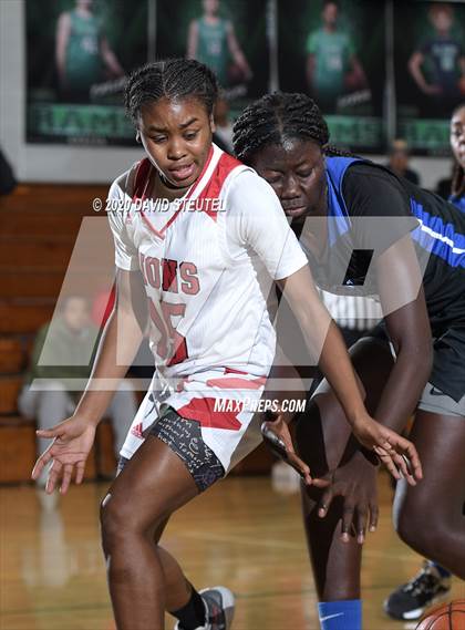 Thumbnail 3 in Woodside Priory vs. McClatchy (MLK Showcase) photogallery.