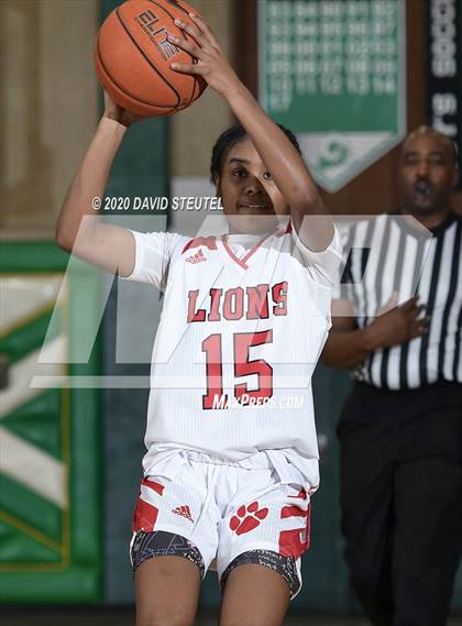 Thumbnail 1 in Woodside Priory vs. McClatchy (MLK Showcase) photogallery.