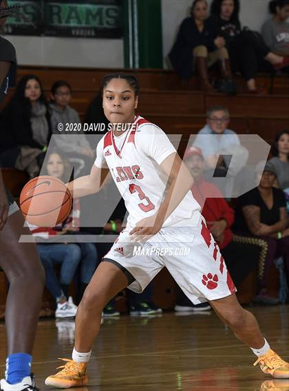 Thumbnail 1 in Woodside Priory vs. McClatchy (MLK Showcase) photogallery.