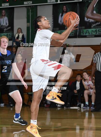 Thumbnail 2 in Woodside Priory vs. McClatchy (MLK Showcase) photogallery.