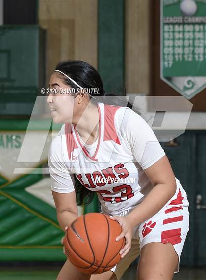 Thumbnail 3 in Woodside Priory vs. McClatchy (MLK Showcase) photogallery.