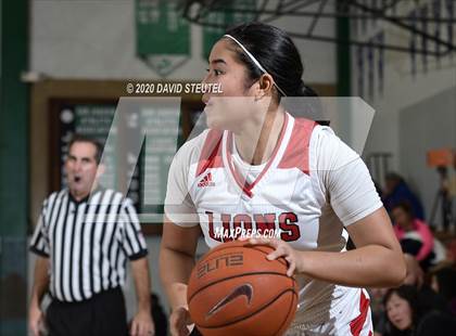 Thumbnail 3 in Woodside Priory vs. McClatchy (MLK Showcase) photogallery.
