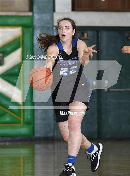 Thumbnail 3 in Woodside Priory vs. McClatchy (MLK Showcase) photogallery.