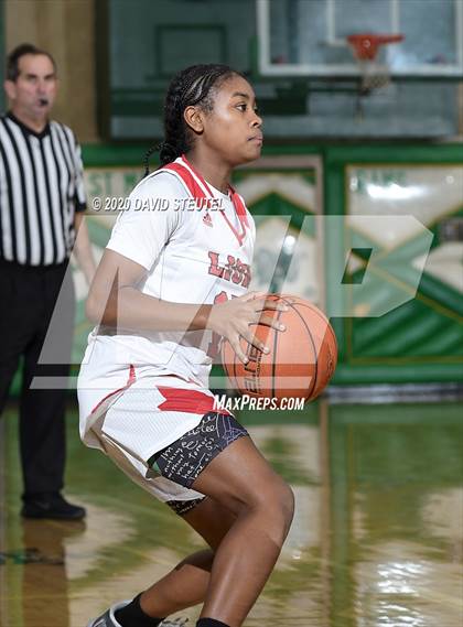 Thumbnail 3 in Woodside Priory vs. McClatchy (MLK Showcase) photogallery.