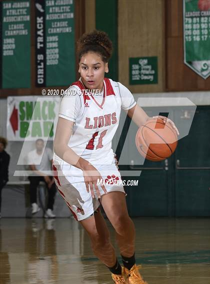 Thumbnail 1 in Woodside Priory vs. McClatchy (MLK Showcase) photogallery.