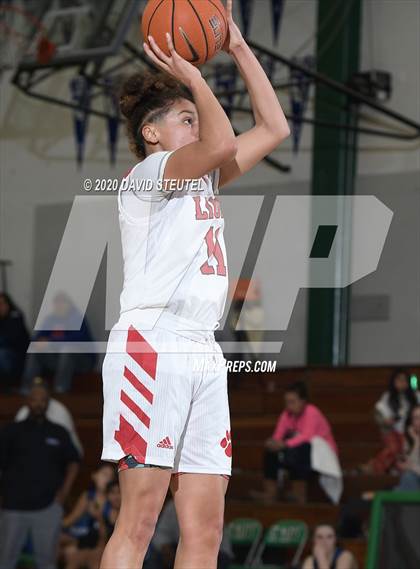 Thumbnail 3 in Woodside Priory vs. McClatchy (MLK Showcase) photogallery.