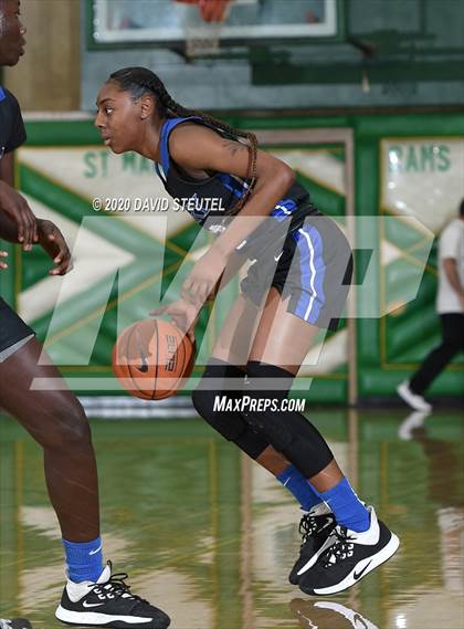 Thumbnail 1 in Woodside Priory vs. McClatchy (MLK Showcase) photogallery.