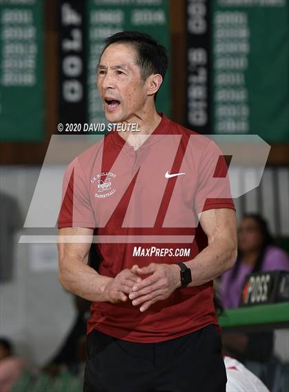 Thumbnail 1 in Woodside Priory vs. McClatchy (MLK Showcase) photogallery.