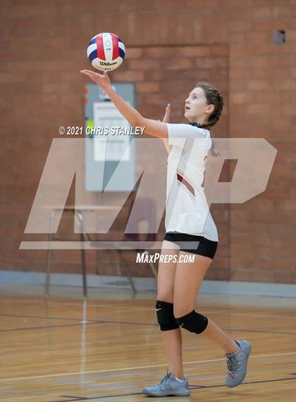 Thumbnail 3 in St. David @ Cicero Prep Academy (AIA - 1A  Playoffs Round 1) photogallery.