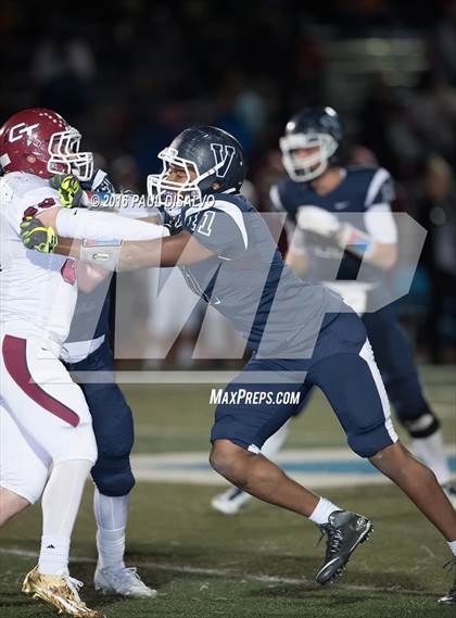 Thumbnail 2 in Valor Christian vs. Cherokee Trail (CHSAA 5A 1st Round) photogallery.