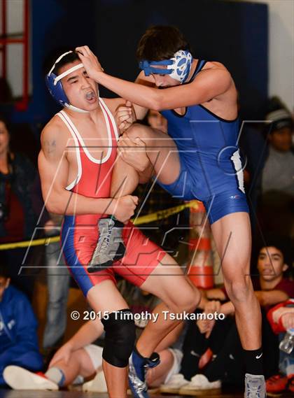 Thumbnail 3 in NIAA Northern Nevada D1 Regional Wrestling Championships (Day 2) photogallery.