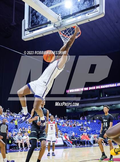 Thumbnail 1 in Kimball vs. Ellison (UIL 5A Basketball State Final) photogallery.