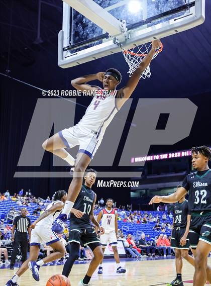 Thumbnail 2 in Kimball vs. Ellison (UIL 5A Basketball State Final) photogallery.