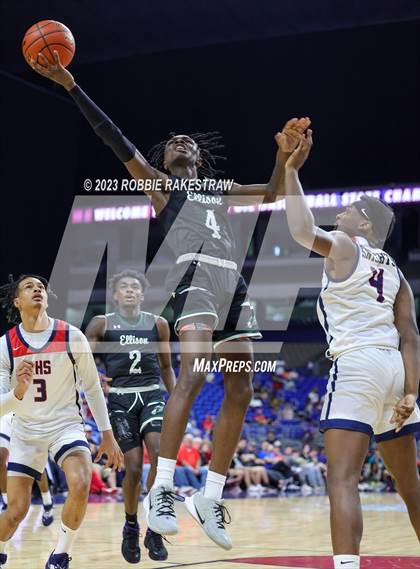 Thumbnail 2 in Kimball vs. Ellison (UIL 5A Basketball State Final) photogallery.