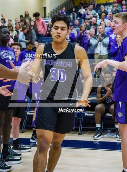 Thumbnail 1 in Brownsburg vs. Plainfield (IHSAA 4A Sectional Championship) photogallery.