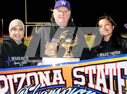 Thumbnail 2 in Arcadia vs Washington (AIA 4A Final Awards) photogallery.