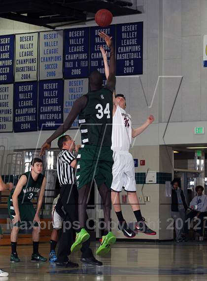 Thumbnail 1 in Brethren Christian vs Viewpoint (MaxPreps Holiday Classic) photogallery.