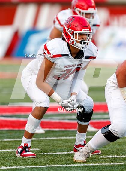 Thumbnail 1 in East vs. American Fork (UHSAA 6A Semifinal) photogallery.