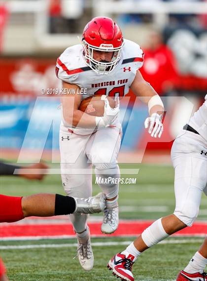 Thumbnail 1 in East vs. American Fork (UHSAA 6A Semifinal) photogallery.