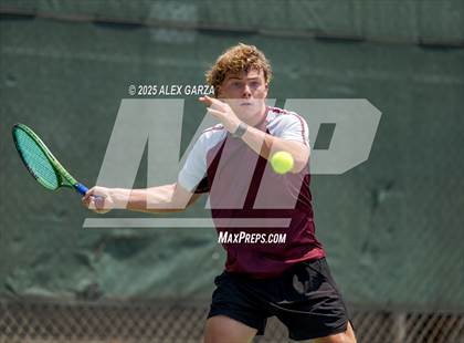 Thumbnail 1 in UIL Tennis 1A & 2A Boys Quarterfinal photogallery.