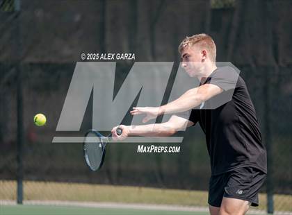 Thumbnail 3 in UIL Tennis 1A & 2A Boys Quarterfinal photogallery.