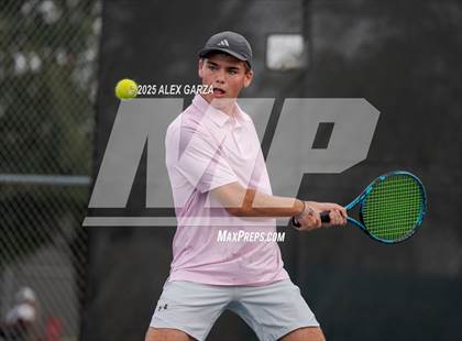 Thumbnail 3 in UIL Tennis 1A & 2A Boys Quarterfinal photogallery.