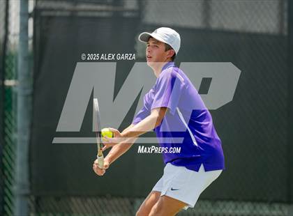 Thumbnail 3 in UIL Tennis 1A & 2A Boys Quarterfinal photogallery.