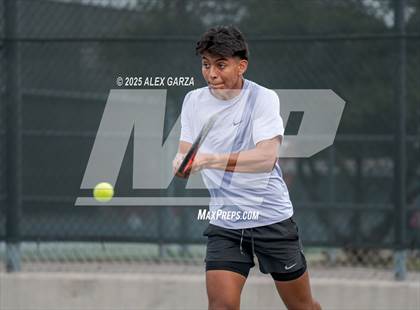 Thumbnail 1 in UIL Tennis 1A & 2A Boys Quarterfinal photogallery.