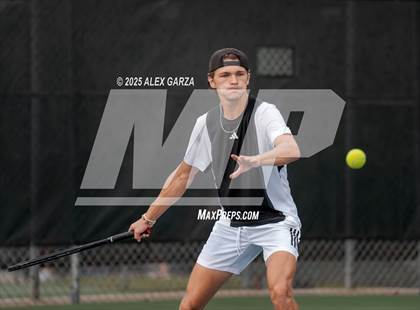 Thumbnail 3 in UIL Tennis 1A & 2A Boys Quarterfinal photogallery.