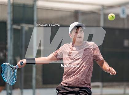 Thumbnail 1 in UIL Tennis 1A & 2A Boys Quarterfinal photogallery.