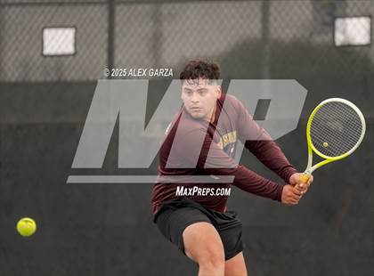Thumbnail 3 in UIL Tennis 1A & 2A Boys Quarterfinal photogallery.