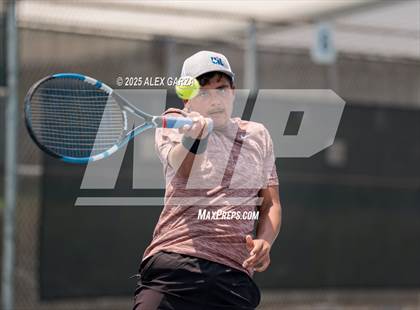 Thumbnail 2 in UIL Tennis 1A & 2A Boys Quarterfinal photogallery.