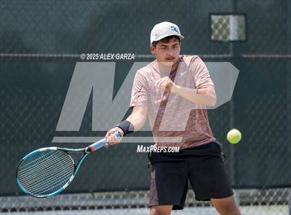 Thumbnail 1 in UIL Tennis 1A & 2A Boys Quarterfinal photogallery.