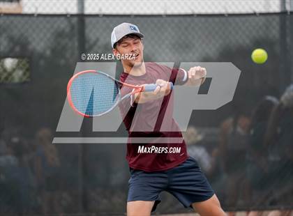 Thumbnail 3 in UIL Tennis 1A & 2A Boys Quarterfinal photogallery.