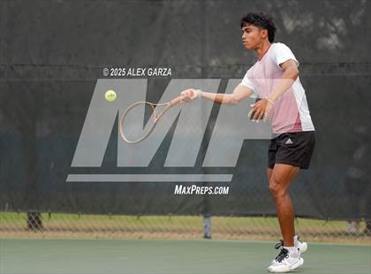 Thumbnail 3 in UIL Tennis 1A & 2A Boys Quarterfinal photogallery.