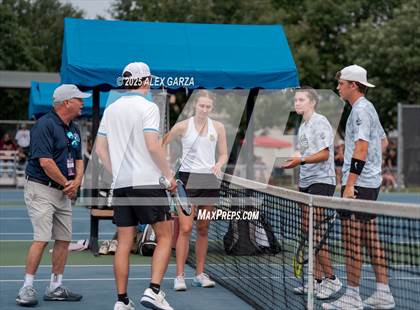 Thumbnail 2 in UIL Tennis 1A & 2A Boys Quarterfinal photogallery.