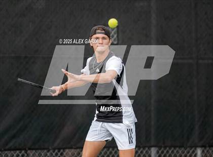 Thumbnail 1 in UIL Tennis 1A & 2A Boys Quarterfinal photogallery.