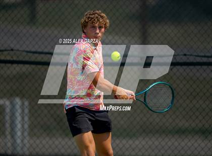 Thumbnail 1 in UIL Tennis 1A & 2A Boys Quarterfinal photogallery.