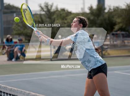 Thumbnail 2 in UIL Tennis 1A & 2A Boys Quarterfinal photogallery.