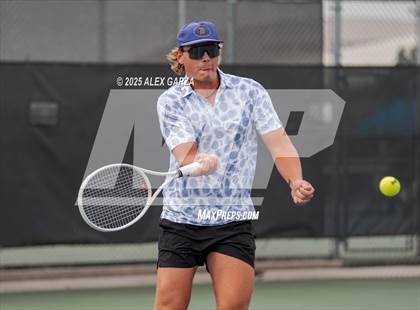 Thumbnail 3 in UIL Tennis 1A & 2A Boys Quarterfinal photogallery.