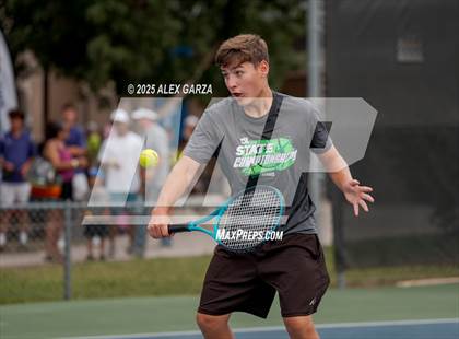 Thumbnail 2 in UIL Tennis 1A & 2A Boys Quarterfinal photogallery.