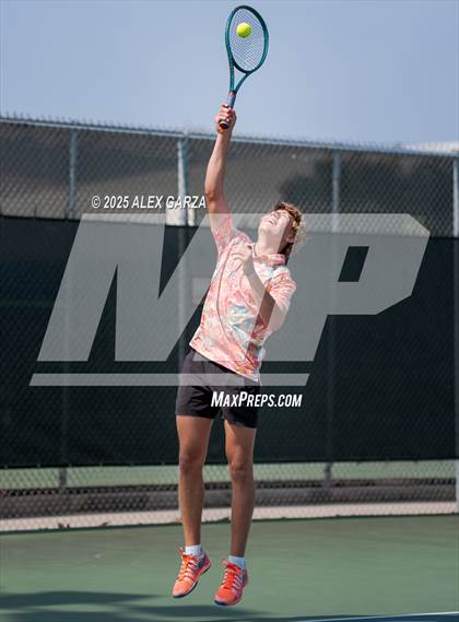 Thumbnail 1 in UIL Tennis 1A & 2A Boys Quarterfinal photogallery.