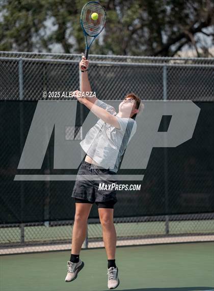 Thumbnail 3 in UIL Tennis 1A & 2A Boys Quarterfinal photogallery.
