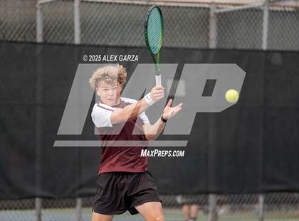 Thumbnail 3 in UIL Tennis 1A & 2A Boys Quarterfinal photogallery.